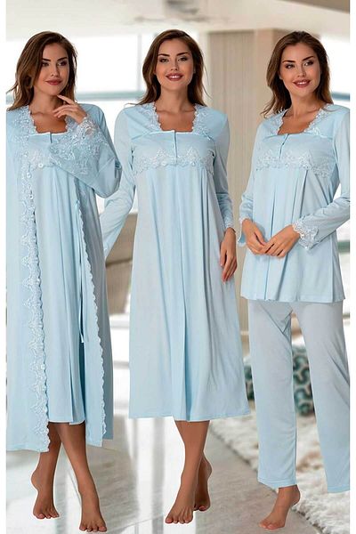 by İGP Maternity Maternity Sleepwear Nightgown Set of 4