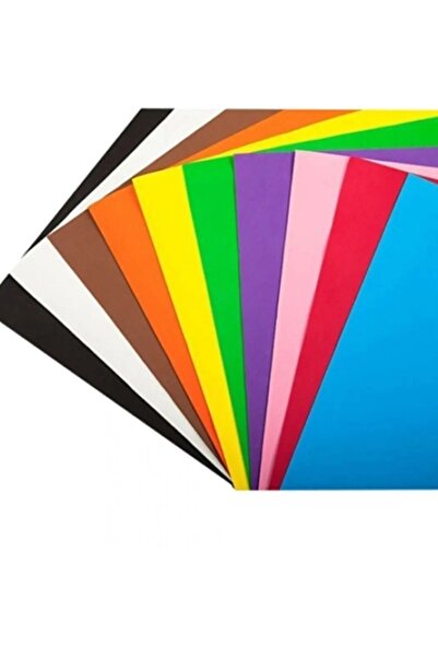 everart Fon Kartonu- 10lu, 24x34, Karışık Renk
