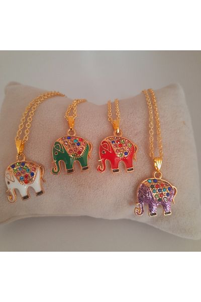 Minnoş Dükkan Elephant Luck Necklace