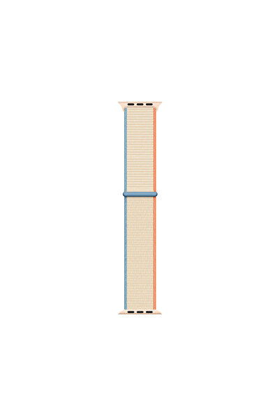 Roketcim Apple Watch 7 41mm Kordon Band-03 Serisi Hasır Strap Kayış