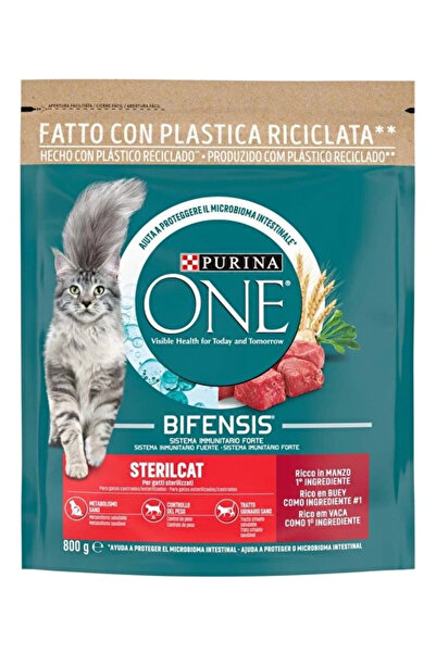 Cat Chow Purina One Sığır Etli Kısırlaştırılmış Kedi Maması 800gr
