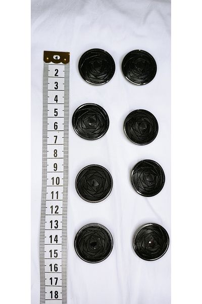 Tuhafiş 29 Mm. 8Pcs Dark Coffee Color Button for Jacket Cardigan Coats Coat