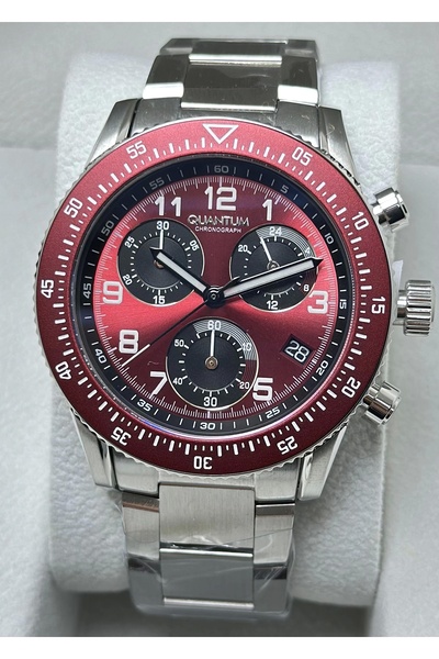 Quantum Steel Cord Men's Wristwatch