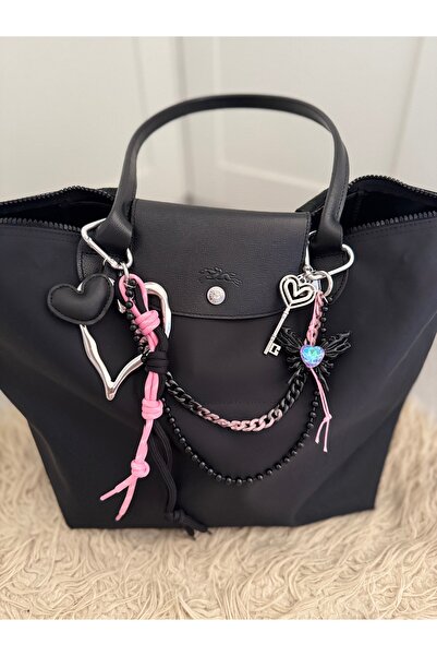 CHARMLUCKY KALP-MELEK ZİNCİR CHARM ÇANTA AKSESUARI