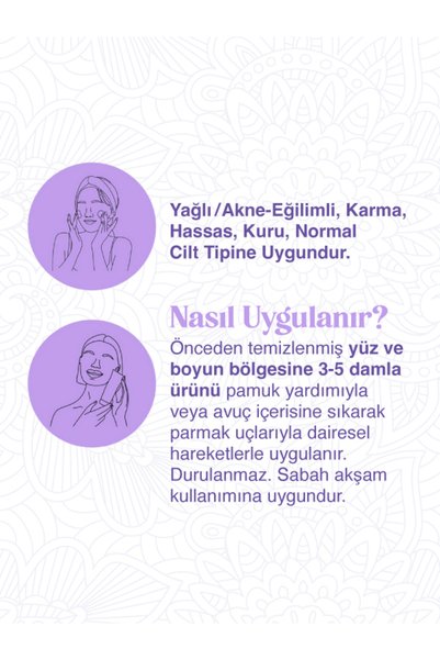 beauty squad Aydınlatıcı & Leke Karşıtı Azelaik Asit Tonik 200ml Dark Spot Correcting Azelaic Acid Toner 200 ml