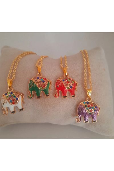 Minnoş Dükkan Elephant Luck Necklace