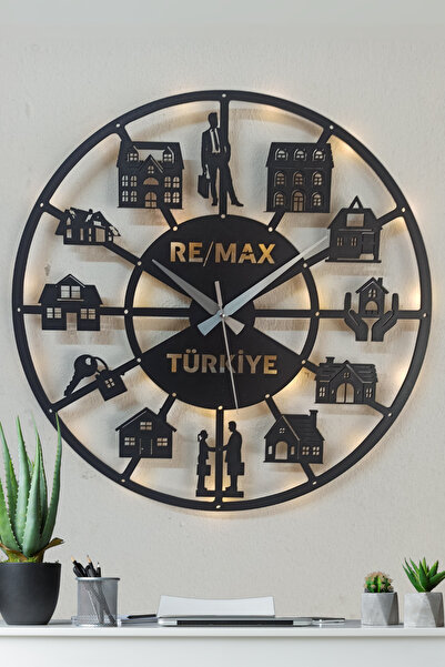 Blackdekor Emlak ofisleri için LED aydınlatmalı, şık ve kişiselleştirilebilir...