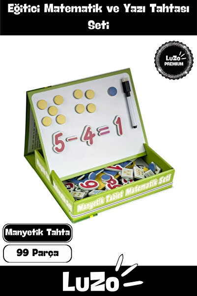 Genel Markalar Premium Eğlenceli Eğitici Öğretici Rakam Sayı Manyetik Tablet ...
