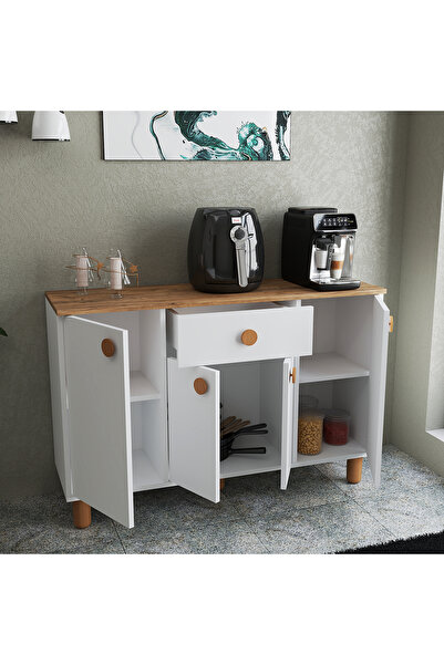 SESA MOBİLYA AKSESUARLARI Zeus kahve köşesi , dresuar , şifonyer , konsol ,çok amaçlı dolap , mutfak mobilyası , büfe