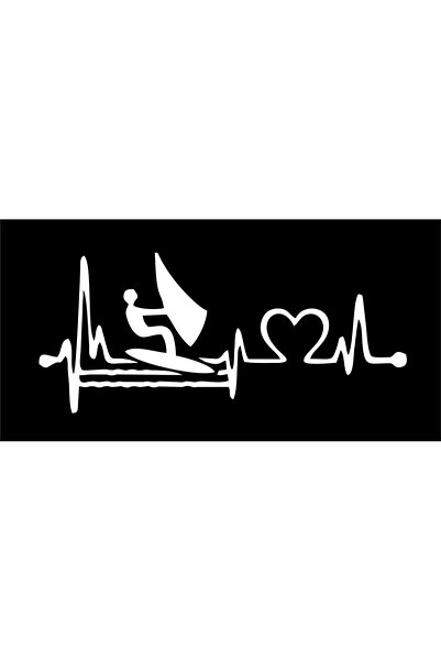 Birim Matbaa Surfing Pulse Auto Sticker (20X 9 cm)