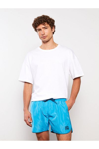 LC Waikiki Lcw Short Size Printed Men's Swim Shorts Fast Fashion