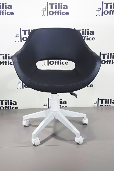 TİLİAOFFİCE Monaco Çocuk Çalışma Koltuğu - Beyaz | Beyaz Ayak V2