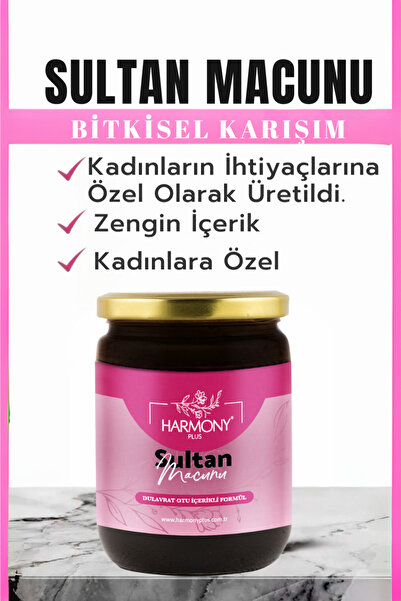 HarmonyPlus Sultan Macunu Dulavrat Otu Hayıt Ve Civanperçemi Içeren Macun 240 Gr