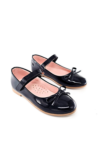 Julshen حذاء راقصة الباليه للفتيات بفيونكة شارب