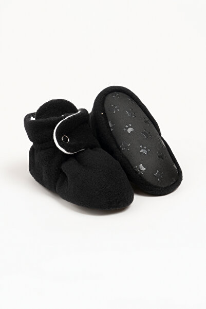 BabyZilla Kaydırmaz Taban, Terletmeyen Pamuk Astarlı, Ayarlanabilir Çıtçıtlı, Ev Patiği, Bebek Pandufu