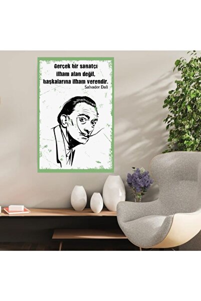 DURUSOY Ρετρό ξύλινη αφίσα από MDF - Αστεία ατάκες και γραφικά σκηνικά, ιστορ...