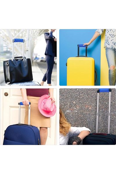 Boldy Husă pentru valiză - Husă pentru valiză - Husă pentru geantă de călătorie - Mâner pentru valiză - Husă pentru mâner pentru valiză