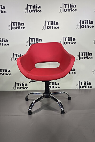 Tilia Monaco Çalışma Kesim Kuaför Koltuğu Yonca Sabit Krom Ayak