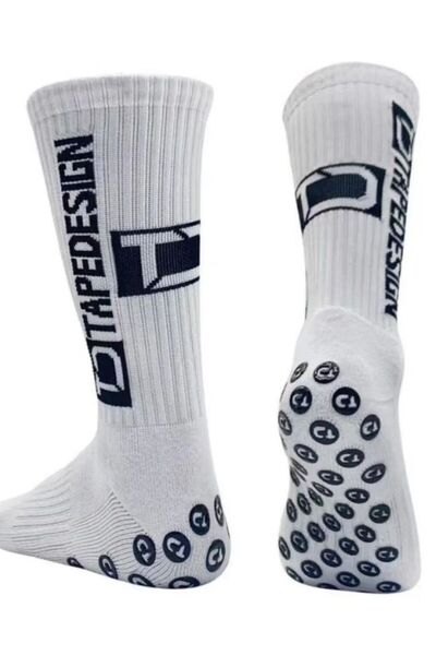 XPUPPETWEAR Pro Football Tapedesign - Неплъзгаща се силиконова кърпа и безшевни мач чорапи