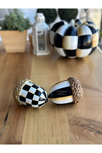 Mackenzie patterned 2-Li Acorn Trinket