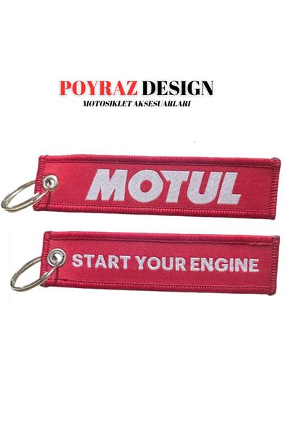 Rebon MotoDesign Motul Keychain - Comfortable and Stylish Design