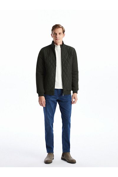 LC Waikiki Standard Calip Stand Collar Men's Knitwear Coat - S50176Z8