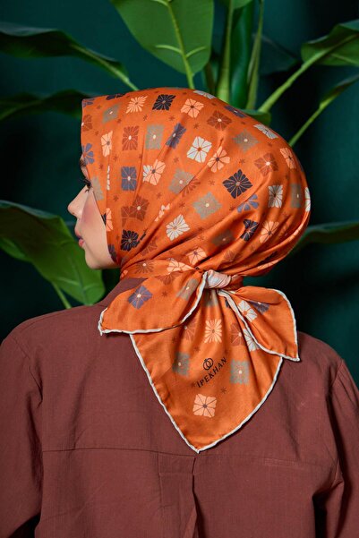 İpekhan Помаранчевий 1204-02 Колекція Marrakech М'який шарф