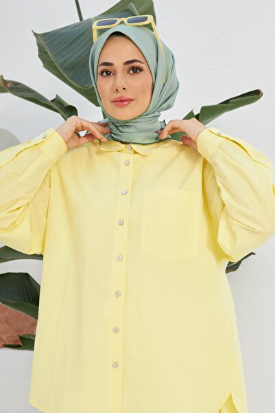 İpekhan Φουλάρι βαμβακερής βισκόζης με απλό σχέδιο μέντας