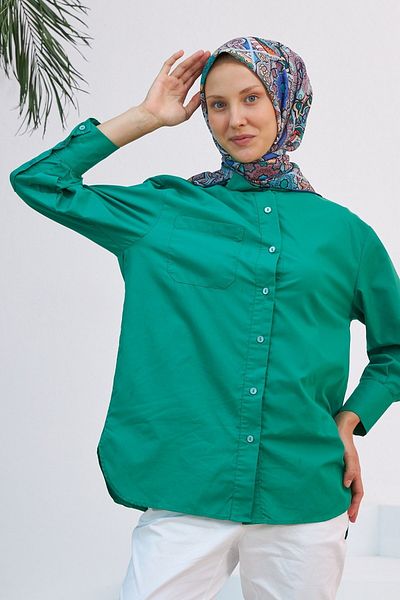 İpekhan Φουλάρι Indigo Cotton Viscose Yakamoz