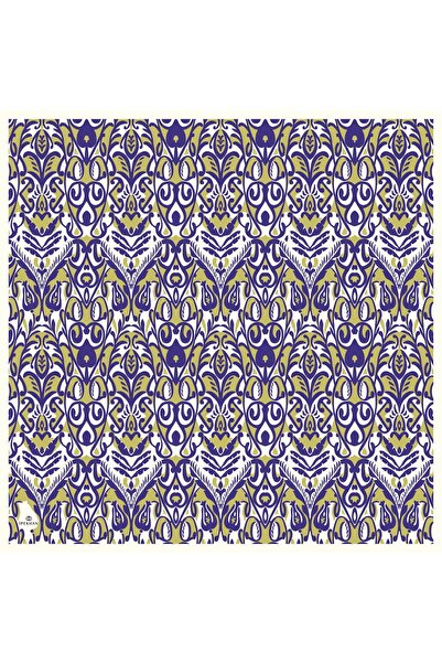 İpekhan Marrakech Συλλεκτικό Μαλακό Κασκόλ Μωβ Χρυσό 1195-04