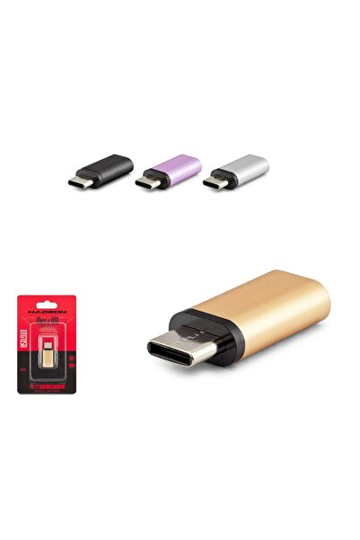 HADRON HDX5053 Type-C to Lightning Dişi Çevirici - Çok Renkli