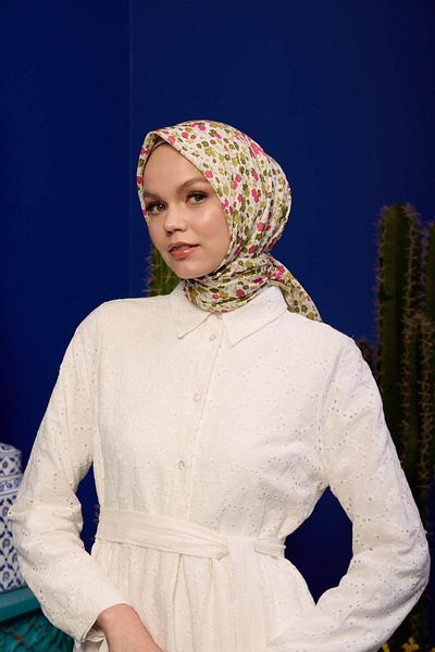 İpekhan Μαλακό κασκόλ Marrakech Collection Cardinal Green 1193-15