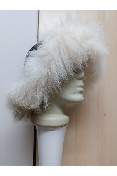 hoaryage Unisex Tailless Wolf Kıpçak Börk Kalpak Hat