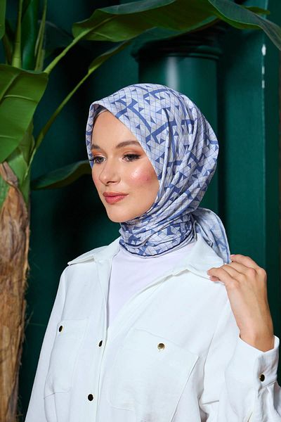 İpekhan Marrakech Συλλεκτικό Μαλακό Κασκόλ Mink Lilac 1203-06