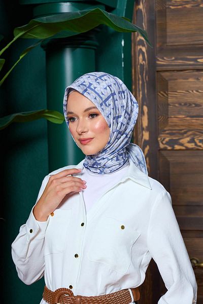 İpekhan Marrakech Συλλεκτικό Μαλακό Κασκόλ Mink Lilac 1203-06