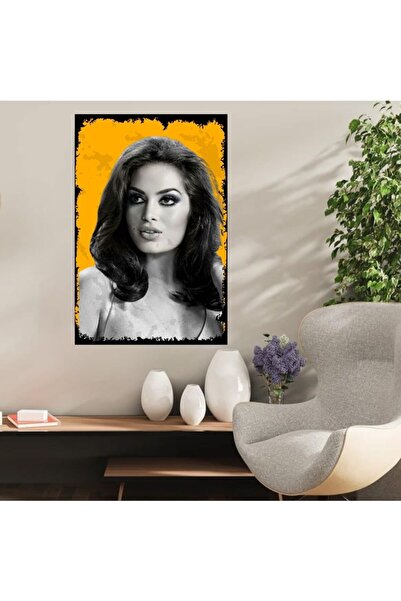 DURUSOY Ξύλινη ρετρό αφίσα από MDF, Αστεία ατάκες, Γραφές τοίχου, Τοπίο, Ιστο...