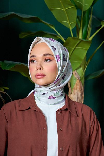 İpekhan Μαλακό κασκόλ Marrakech Collection Pink Mink 1204-04