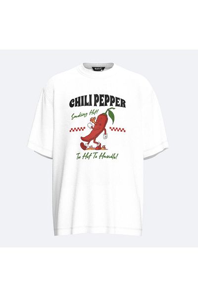 Shout Oversize Shout Chili Pepper Unisex T-Shirt