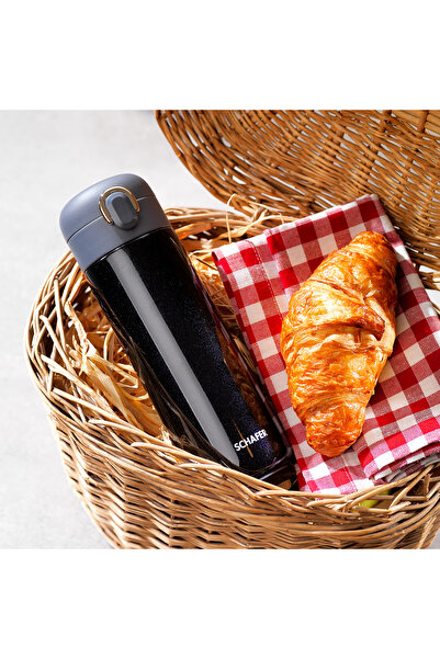 Schafer Iron Man Termos 450 Ml-siyah