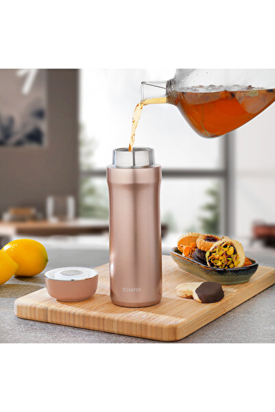 Schafer Iron Man Termos 420 Ml-rosegold