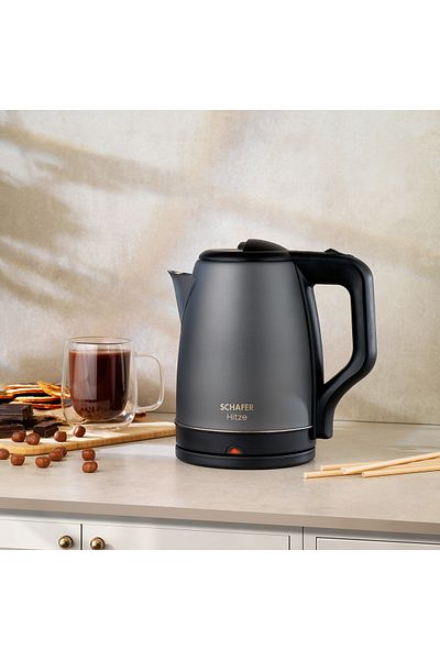 Schafer Hitze Stainless Steel Water Heater (Kettle)-Anthracite