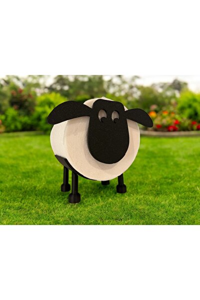 Lasirius Dekoratif Tuvalet Kağıdı Tutucu Tasarım Kuzucuk Vegan