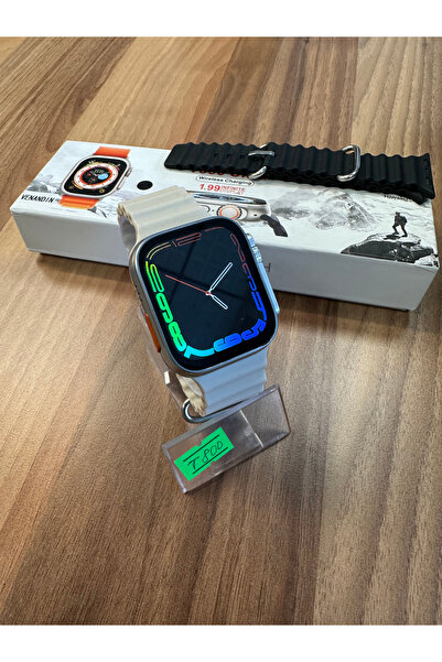 NİRVANA TEKNOLOJİ ELEKTRONİK WATCH800  ULTRA +  AKILLI SAAT TÜM CİHAZLARLA UYUMLU ÇİFT KORDON BLUETOOTHLU TÜRKÇE MENÜ 2025 SÜRÜM