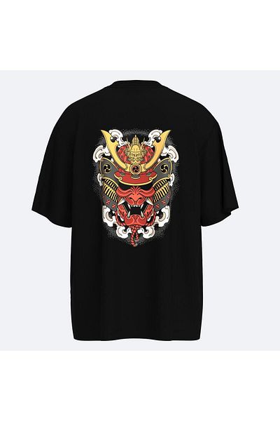 Shout Oversize Shout Samurai Helmet Unisex T-Shirt