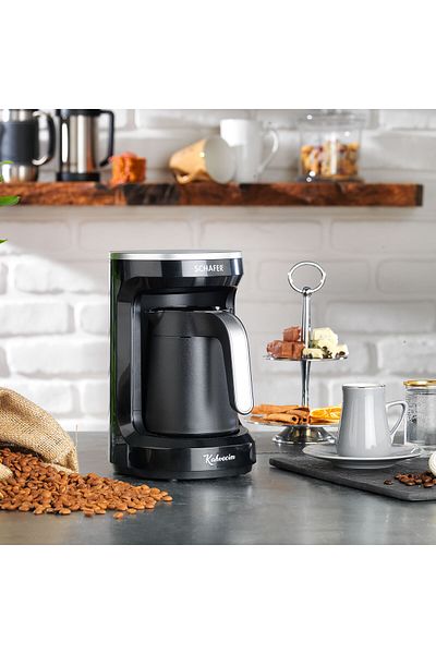 Schafer My coffee automatic turkish coffee machine - black