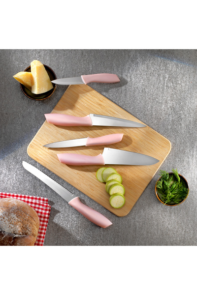 Schafer Quick Chef Bıçak Seti 5 Parça-Rosegold