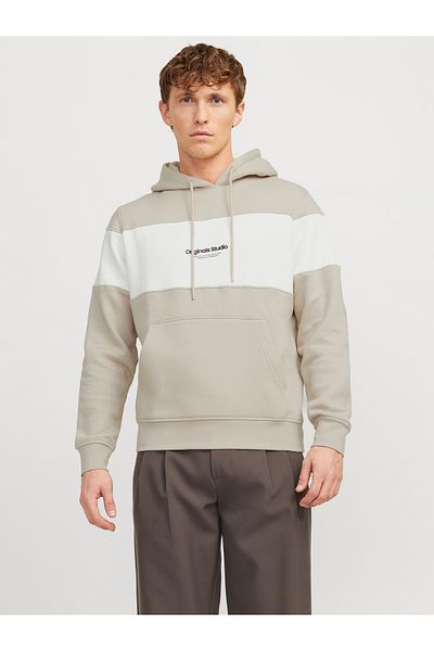 Jack & Jones JORVESTERBRO BLOCK SWEAT HOOD STYD AW24