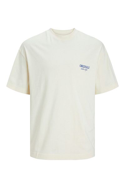 Jack & Jones Jwhsantorini Ss Crew Neck Back Tee
