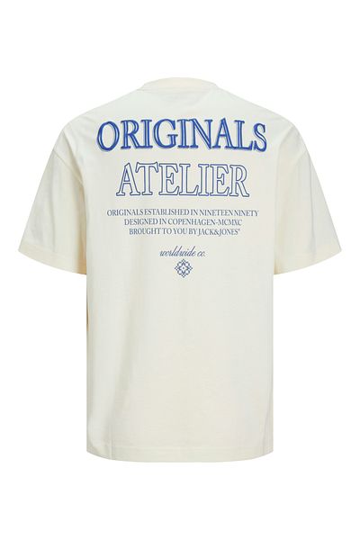 Jack & Jones Jwhsantorini Ss Crew Neck Back Tee