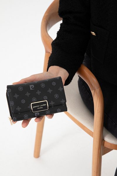 Pierre Cardin Černá dámská peněženka 06PC24K7022